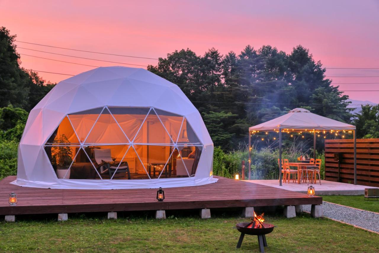 Glamping Resort Varie ฟูจิคาวากุจิโกะ ภายนอก รูปภาพ