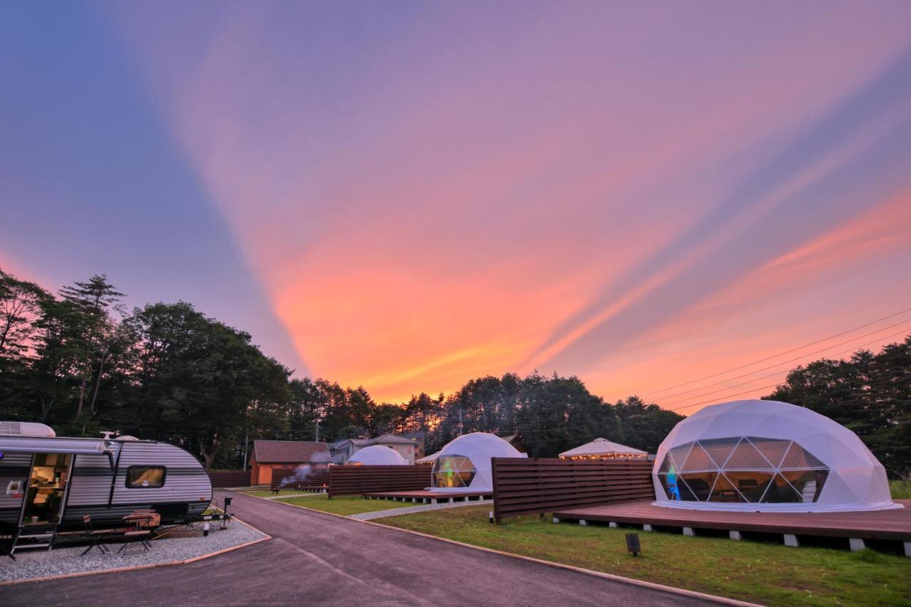 Glamping Resort Varie ฟูจิคาวากุจิโกะ ภายนอก รูปภาพ